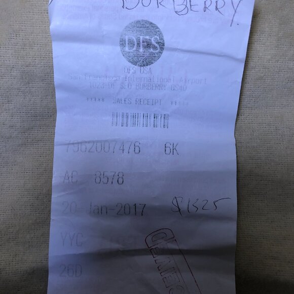 BURBERRY Horseferry Checkered Canvas and Leather Tote Bowling Bag Red/Beige - Picture 6 of 16